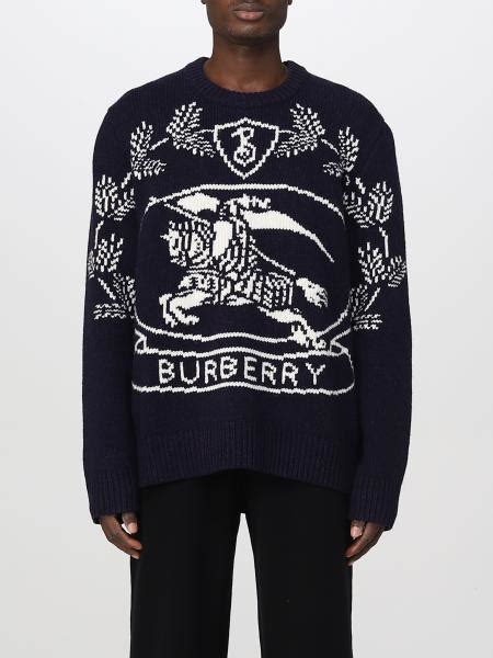 maglia burberry maniche 3 4|Burberry Maglione .